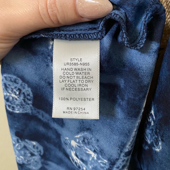 Casual blue maxi dress - Picture 4 of 5